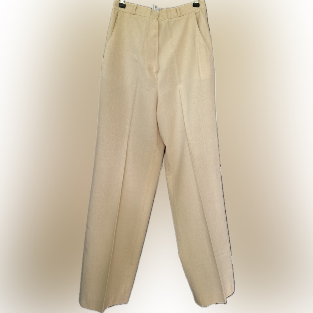 Vintage Panther Trousers Cream Khaki Tan Pants XS